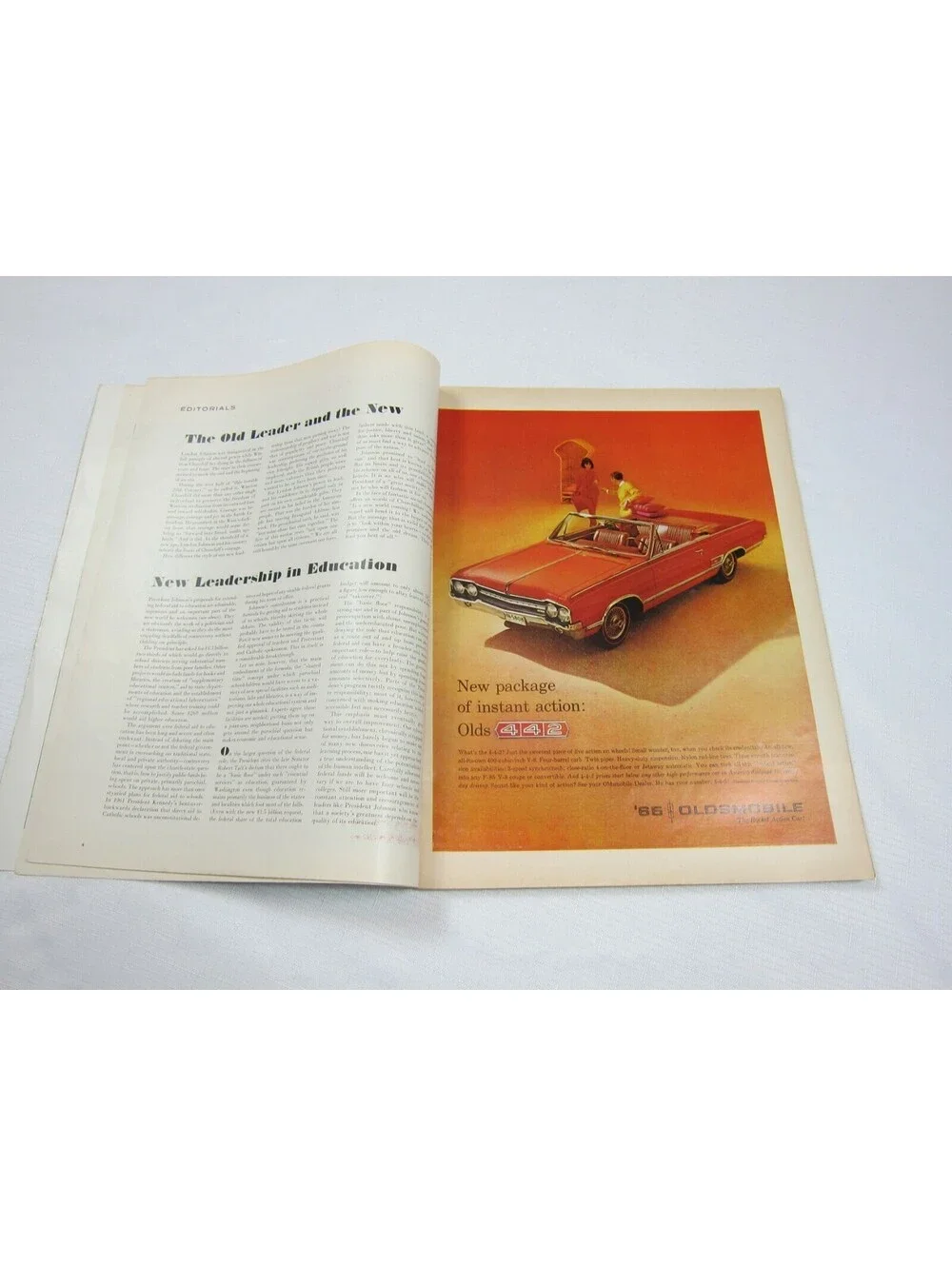 LIFE Magazine January 29, 1965 Inaugural Lyndon Johnson, Auto Ads Ford, Mercury